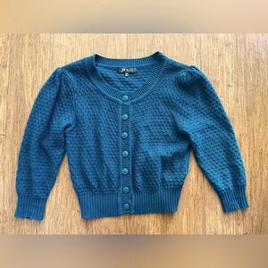 NWOT cropped knit cardigan